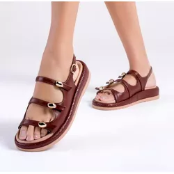 Papete Feminina Ramarim Marrom... - Ao Barulho Calçados