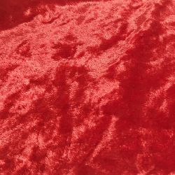 Tecido Veludo Molhado Vermelho 1m - 4899 - APOLO ARTES