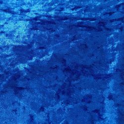 Tecido Veludo Molhado Azul BIQ 1m - 11103 - APOLO ARTES