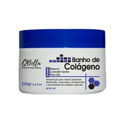 Banho de Colageno QBella Profissiol 250GR - HRHCY3... - QBella Profissional