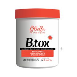 BTOX ORGANIC QBELLA PROFISSIONAL 1kg - BTOX65337K - QBella Profissional