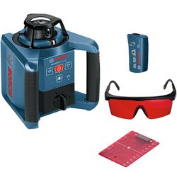 NIVEL LASER ROTATIVO 250M (GRL250HV) 0601061600 - BOSCH - 09981 - ARARENSEFERRAMENTAS
