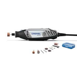 MICRO RETÍFICA 3000 S/MALETA +10 ACESSÓRIOS - DREMEL - V0019 - ARARENSEFERRAMENTAS