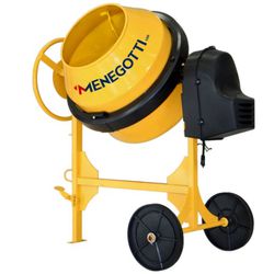 BETONEIRA MENEGOTTI 150L PRIME COM MOTOR MONOFÁSICO 110/220V - MENEGOTTI - 19812 - ARARENSEFERRAMENTAS