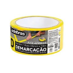 FITA PARA DEMARCAR SOLO AMARELO 48 X 14 METROS - ADELBRAS - 21290 - ARARENSEFERRAMENTAS