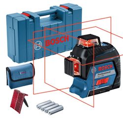NIVEL LASER 080M(GLL3-80) COM MALETA SEM RECEPTOR 0601063S00 - BOSCH - 28526 - ARARENSEFERRAMENTAS