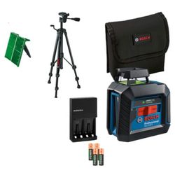 NIVEL LASER 020M(GLL2-20G) TRIPE / CARREGADOR E PILHAS RECARREGÁVEIS 0615A001YD - BOSCH - 38899 - ARARENSEFERRAMENTAS
