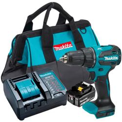PARAFUSADEIRA /FURADEIRA DE IMPACTO 18V (DHP490) 1BATERIA 3,0AH + CARREGADOR E BOLSA - MAKITA - 40801 - ARARENSEFERRAMENTAS