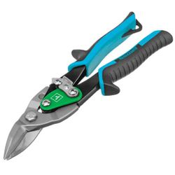 TESOURA PARA CHAPA CORTE DIREITA VERDE - GROSS - 41455 - ARARENSEFERRAMENTAS