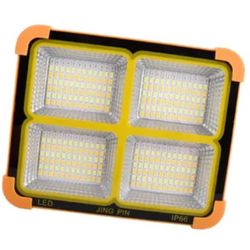 LUMINARIA RECARREGAVEL LED SOLAR 500W KA-L1288 - KAPBOM - 41541 - ARARENSEFERRAMENTAS