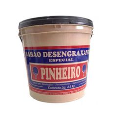 PASTA PARA LAVAR MÃOS 4,5KG DESENGRAXANTE - PINHEIRO - 25442 - ARARENSEFERRAMENTAS