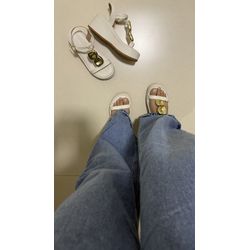 SANDÁLIA VALENTINA OFF WHITE - 1042 - ARDRÔ