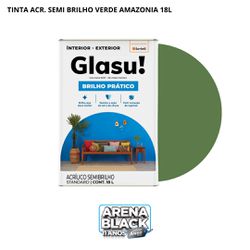 TINTA ACRÍLICA SEMIBRILHO VERDE AMAZONIA 18L - Arena Tintas