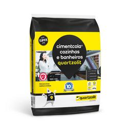 Argamassa Cimentcola Cozinhas e Banheiros Quartzol... - Arena Tintas