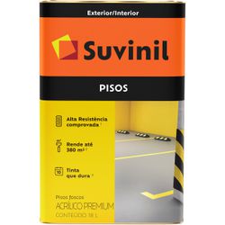 TINTA ACRÍLICA PARA PISO CINZA SUVINIL 18 L - Arena Tintas