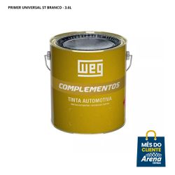 PRIMER UNIVERSAL STANDARD BRANCO 3,6L WEG - Arena Tintas