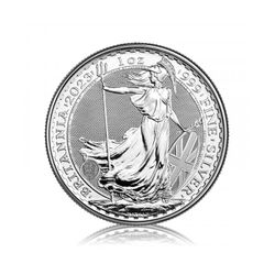 2023 1 Oz UK Silver Britannia (Queen Elizabeth II) - Argentum Hedge