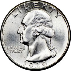 Moeda de Prata 900 - 1/4 de dólar - Pré-1964 - Argentum Hedge