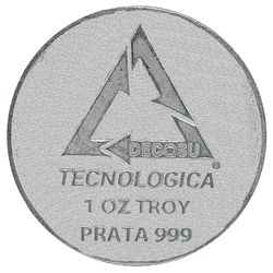 Moeda de Prata 999 Decosu 1 ozt (patacas) - Argentum Hedge