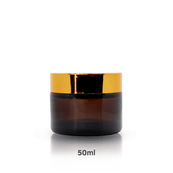 Pote De Vidro Para Creme - 50ml - Aroma Acessórios