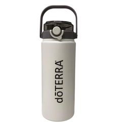 Garrafa térmica dōTERRA 1,2L Branca - Aroma Acessórios