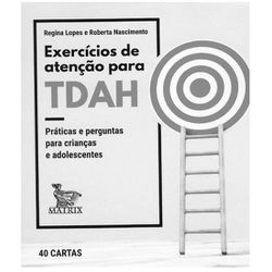 Cartas-Livro: Exercícios de atenção para TDAH - AM... - AROMATIZANDO BRASIL