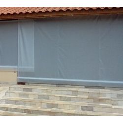 Toldo Cortina Em Lona Retrátil - Metragem 3,00x2,6... - Casa de Toldos