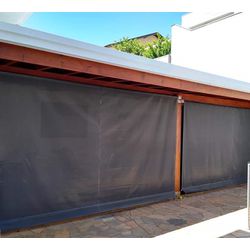 Toldo Cortina Em Lona Retrátil - Metragem 4.50x1.6... - Casa de Toldos