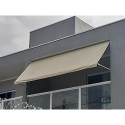 Toldo Cortina Em Lona Retrátil - Metragem 2,00x2,6... - Casa de Toldos