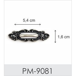 4 unidades Enfeite / Puxador - PM-9081 - Artesanato & CO.