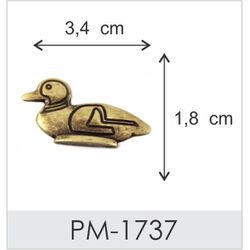 Enfeite Patinho - PM-1737 - Artesanato & CO.