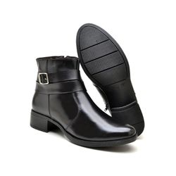 Bota Feminina Queens Em Couro Legítimo Preto - RET... - ARTEZANNI