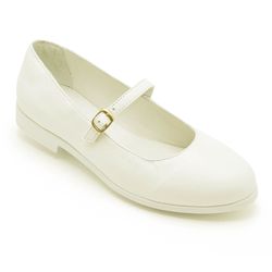 Sapato feminino Colege em couro legitimo Branco - ... - ARTEZANNI