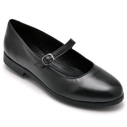 Sapato feminino Colege em couro legitimo Preto - 6... - ARTEZANNI