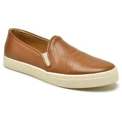 Tenis Feminino Easy em Couro Legitimo Caramelo - 2... - ARTEZANNI