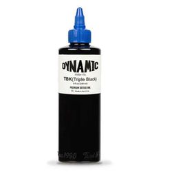 TINTA DYNAMIC TRIPLE BLACK 240ML - Art Hands Supply - Os melhores equipamentos para tatuadores