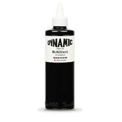 TINTA DYNAMIC BLACK 240ML - Art Hands Supply - Os melhores equipamentos para tatuadores