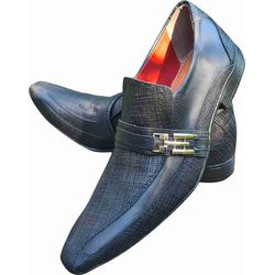 Sapato Masculino Italiano em Couro Social Executiv... - Art Sapatos ®