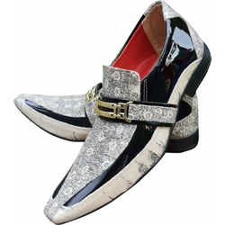 Sapato Masculino Italiano em Couro Alvarez Ref: 11... - Art Sapatos ®