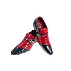 Sapato Masculino Italiano Em Couro Rubro - 01026 - Art Sapatos ®