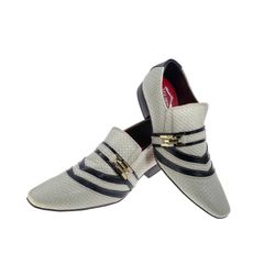 Sapato Masculino Italiano Em Couro Trice Nude - 01... - Art Sapatos ®