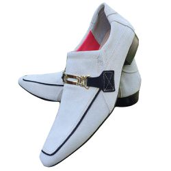 Sapato Masculino Italiano Em Couro Social Executiv... - Art Sapatos ®
