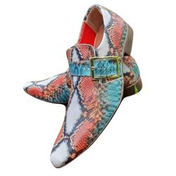 Sapato Masculino Italiano Em Couro Social Executiv... - Art Sapatos ®