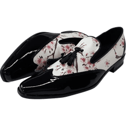 Mocassim Masculino Em Couro - Preto - Black Sakura... - Art Sapatos ®