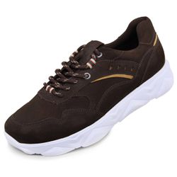 Sapatênis Masculino Radical Track Nobuck Mostarda ... - Art Sapatos ®