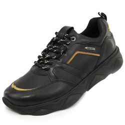 Sapatênis Masculino Radical Track Preto Fóssil Arc... - Art Sapatos ®