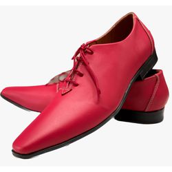 Sapato Masculino Italiano Em Couro Executivo Verme... - Art Sapatos ®