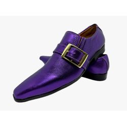 Sapato Masculino Italiano Em Couro Violeta Ref: D8... - Art Sapatos ®