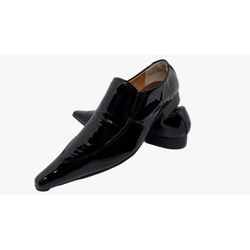 Sapato Masculino Italiano Em Couro Preto Mocassim ... - Art Sapatos ®