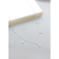 Colar Choker ZircÔnia Pendurada Branca Em Prata 92... - A S JOIAS E SEMIJOIAS